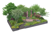 The Plant Heritage Missing Collector Garden featuring the Gatti Chair
